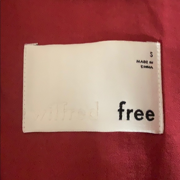 SOLD - Aritzia red teddy bear jacket - Picture 2 of 6